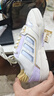 阿迪達(dá)斯 （adidas）三葉草女鞋 25夏季新款運(yùn)動(dòng)鞋輕便休閑鞋透氣潮流板鞋時(shí)尚小白鞋 撞色小白鞋/櫻花粉/時(shí)尚 37 曬單實(shí)拍圖