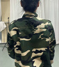 際華叁零六六迷彩服套裝教官服拓展軍訓服執勤服戶(hù)外軍迷訓練服耐磨工作服 綠花迷彩服套裝（上衣+下褲） XL/175【適合135-150斤】 曬單實(shí)拍圖