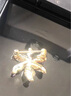 LUCKY TIPS櫻花胸針高檔女輕奢小防走光胸花2024年新款潮設(shè)計(jì)感小眾西裝別針 櫻花胸針 曬單實(shí)拍圖