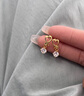 奢萊斯勒奢侈飾品【七夕情人節禮物】耳釘女999紀念日生日禮物送老婆女友傾心愛(ài)你999耳釘 曬單實(shí)拍圖