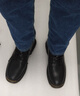 馬?。―R.MARTENS）Crewson英倫男款夏季舒適休閑短靴8孔中幫馬丁靴 黑色 45 曬單實(shí)拍圖