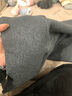 米度麗孕婦打底褲秋冬加絨加厚孕婦褲冬季羊羔絨棉褲外穿秋保暖褲 1條裝羊羔絨-深花灰 XL（建議：130-160斤） 曬單實(shí)拍圖