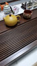 石間說(shuō)烏檀木茶盤(pán)家用茶托整塊天然實(shí)木茶臺大小號功夫茶具簡(jiǎn)約托盤(pán) 平衡60*30*4.5CM 曬單實(shí)拍圖