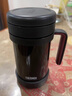 膳魔師（THERMOS）帶把手不銹鋼泡茶保溫杯TCMF-501金屬濾網(wǎng)/硅膠 可定制刻字 TCMF-501 BK黑+金屬濾網(wǎng)  曬單實(shí)拍圖