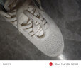 特步（XTEP）男鞋運(yùn)動(dòng)鞋春夏季軟底網(wǎng)面鞋男透氣跑步鞋包新品飛織鞋旅游鞋子男 米色 42 曬單實(shí)拍圖