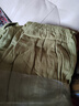 聽(tīng)筱復古九分國風(fēng)刺繡新款闊腿褲女夏季薄款松緊文藝休閑寬松裙褲 綠色 L 建議115-125斤 曬單實(shí)拍圖