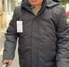 啄木鳥（TUCANO）棉服男加絨加厚爸爸裝冬裝男士棉衣外套中老年人棉襖冬季保暖衣服 258黑色【內膽可拆-加絨加厚】 2XL 【建議121-135斤】 曬單實拍圖