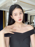 夢(mèng)染S999足銀項(xiàng)鏈女生鎖骨鏈生日禮物送女友老婆閨蜜實(shí)用走心時(shí)尚吊墜 鈴蘭花流蘇項(xiàng)鏈 曬單實(shí)拍圖