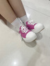 UIWI帆布鞋女夏季女鞋2025新款厚底休閑鞋百搭經(jīng)典街拍板鞋增高鞋透氣 粉紅U172 38 建議拍大一碼 曬單實拍圖