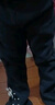 卡兔藍貓（KATULANMAO）女童加絨褲子2023新款加厚童裝中大童女孩秋冬裝洋氣一體絨喇叭褲 黑色 140碼 曬單實(shí)拍圖