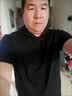 恒源祥涼感重磅純棉夏季短袖t恤男打底衫帶帽連帽薄款上衣 透氣9605黑色 XL 透氣175/115推薦135-155斤 曬單實拍圖