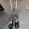 短袖T恤套裝男華夫格短袖短褲男女情侶套裝青少年運動(dòng)服男士套裝夏季休閑帥氣薄款夏天男生學(xué)生版一套衣服 TZ9051灰色套裝 37 2XL 140斤-155斤 曬單實(shí)拍圖