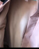 西域骆驼（VANCAMEL）三合一防风冲锋衣款男女夹克加厚保暖可拆卸登山服滑雪服运动外套 KY09S雪柔粉/深蓝-女 L 实拍图