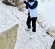 速龍冠華新款東北加絨加厚雪地靴女中筒防水防滑保暖棉鞋戶外長靴子女棉靴 白色大棉 加絨 加厚 38 曬單實(shí)拍圖