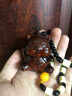 小葉紫檀木招財(cái)貓生肖掛件家居動(dòng)物手把件木雕電視柜紅木擺件福貓 曬單實(shí)拍圖