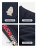 暇步士（Hush Puppies）童裝兒童長褲25春季新款男童針織長褲休閑褲運(yùn)動(dòng)褲 中花灰 170  曬單實(shí)拍圖