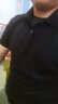布先生明星同款可機洗毛T羊毛短袖毛衣男士針織打底衫 【翻·領(lǐng)】鋼琴黑 XL (180) 曬單實(shí)拍圖