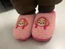 汪汪隊立大功（PAW PATROL）汪汪隊冬季兒童拖鞋卡通棉鞋包跟室內居家保暖棉拖男女寶寶防滑棉 sj3060粉色天天 15 內長(cháng)15.5cm 鞋碼160 曬單實(shí)拍圖