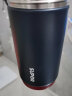 苏泊尔不锈钢吸管男女成人便携保温茶水咖啡杯子450mL丹宁蓝KC45KF10 实拍图