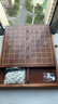 御圣圍棋中國象棋套裝成人兒童初學(xué)者收納雙面棋盤(pán)云子圍棋木象棋家用 棋盤(pán)+2個(gè)托盤(pán)+單面御圣棋子 曬單實(shí)拍圖