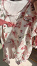 優(yōu)奇女寶寶衣服秋裝嬰兒秋季連體衣甜美可愛公主外出服荷葉邊春秋款 曬單實拍圖