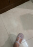 維布倫包頭洞洞鞋女中老年防滑夏季厚底軟底外穿旅游孕婦媽媽果凍涼鞋女 象牙白 39 曬單實(shí)拍圖