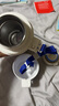 膳魔師（THERMOS）保溫壺真空不銹鋼戶(hù)外便攜帶把手運動(dòng)旅行水壺熱水瓶FFW-1000ML FFW-1003 藍色 1L 1000ML 曬單實(shí)拍圖