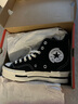 匡威（Converse）官方Chuck 70 Plus男女解構高幫運動(dòng)鞋黑色A00916C A00916C 40 曬單實(shí)拍圖