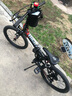 書(shū)比超輕兒童折疊自行車(chē)男女孩4-16歲變速山地車(chē)中大童學(xué)生車(chē)童車(chē)009 20寸-009-消光黑（8速） 曬單實(shí)拍圖