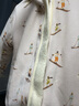 Milkbarn兒童羊羔絨上衣寶寶秋冬棉服男女童連帽夾棉保暖外套 巧克力白 100 cm 曬單實(shí)拍圖