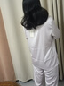 TFZF高級感真絲睡衣女春秋季長(cháng)袖高端送女友520禮物夏季家居服禮盒裝 漸變紫【雙長(cháng)】 L 曬單實(shí)拍圖