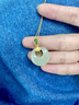 查克拉母親節(jié)禮物送媽媽生日禮物送母親婆婆實用和田玉平安扣項鏈女吊墜 如意和田玉項鏈【簡奢禮盒】 曬單實拍圖
