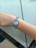 金米歐（KIMIO）手表女氣質(zhì)手鏈表輕奢女士石英女款學(xué)生高中女生小巧國表歐美女表 母貝藍 曬單實(shí)拍圖
