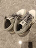 阿迪達斯（adidas）三葉草女鞋板鞋 夏季新款低幫皮面運動小白鞋潮流輕便休閑鞋 漢玉白/淡芝麻灰/燕麥色 37 (230mm) 曬單實拍圖