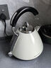 摩飛電器（Morphyrichards） 家用電熱水壺進(jìn)口304不銹鋼大容量燒水壺 MR7456A 1.5L 白色 曬單實(shí)拍圖