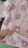 笛莎童装女童上衣2023秋冬款中大童儿童女孩暖氧吧毛绒立领外套 粉红 90 实拍图