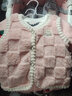 鐳鐳鴨寶寶馬甲春秋裝外穿兒童雙面上衣男童新生兒背心嬰兒坎肩女童潮款 珊瑚絨馬甲-粉 90 #適合80-90cm 曬單實(shí)拍圖