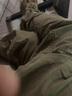 后探美式束腳工裝褲男寬松個(gè)性排扣褲腳休閑褲男士秋冬款重磅戰(zhàn)術(shù)褲男生多口袋戶外叢林登山小腳褲子 卡其色 31（130-140斤） 曬單實(shí)拍圖