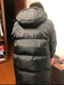 李寧長羽絨服男2025新款冬季抗寒防風(fēng)保暖鴨絨外套加厚連帽運動服大衣 黑色【帽子可拆】 XL 曬單實拍圖