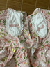 幼歌（YOUGE）嬰幼兒秋季新款小兔碎花連衣裙甜美可愛(ài)寬松百搭裙子潮 粉花環(huán)兔 80 cm 曬單實(shí)拍圖