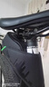 洛克兄弟（ROCKBROS）自行車包尾包山地公路車后座包騎行坐墊座桿快拆鞍座包 黑色-小號 （0.7L） 曬單實拍圖