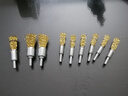 牛享 鋼絲刷碗型t型打磨頭鋼絲磨頭除銹刷拋光打磨輪電動(dòng)木工打磨工具 鋼絲筆刷【6*10mm】3個(gè)裝 曬單實(shí)拍圖