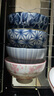 CCKO日本進(jìn)口陶瓷碗家用日式簡(jiǎn)約和風(fēng)餐具飯碗面碗青花瓷碗吃飯碗 5英寸加大5個(gè)套裝 曬單實(shí)拍圖