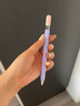 PZOZ硅膠筆套保護套適用蘋(píng)果apple pencil pro磁吸usb-c充電pencilpro第一二1/2代ipencil超薄ipad防摔 粉帽淺紫 Apple pencil (USB-C) 曬單實(shí)拍圖