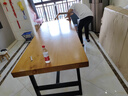 蓮花雨簡(jiǎn)約實(shí)木電腦桌書(shū)桌桌子臺式長(cháng)桌會(huì )議用餐辦公寫(xiě)字桌子臺式電腦桌 顏色尺寸支持定做 曬單實(shí)拍圖