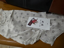 玳琪夏薄款防曬真絲圍脖女套頭絲巾百搭假領(lǐng)子桑蠶絲網(wǎng)紗脖套護(hù)頸圍巾 白色方格 曬單實拍圖