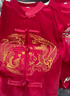 俞兆林（YUZHAOLIN）中老年唐裝父母裝爸爸媽媽情侶裝老年人生日祝壽衣服父母親婚宴裝 酒紅色【套裝】 XL 【男款130-150斤穿】 曬單實拍圖