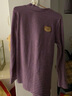 多妙屋女童打底衫秋冬新款兒童純棉長(cháng)袖T恤大童加絨加厚上衣半高領(lǐng)秋衣 香芋紫 140 曬單實(shí)拍圖