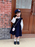 G.DUCKKIDS小黃鴨童裝女童連衣裙秋裝2025新款洋氣兒童裙子春秋季寶寶兩件套 圖片色 110 建議4~5歲【100-110cm】cm 曬單實拍圖