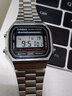 卡西歐（CASIO）情侶經(jīng)典復古小方塊 潮流時(shí)尚小銀塊 簡(jiǎn)約防水電子表學(xué)生表 A168WA-1W 曬單實(shí)拍圖